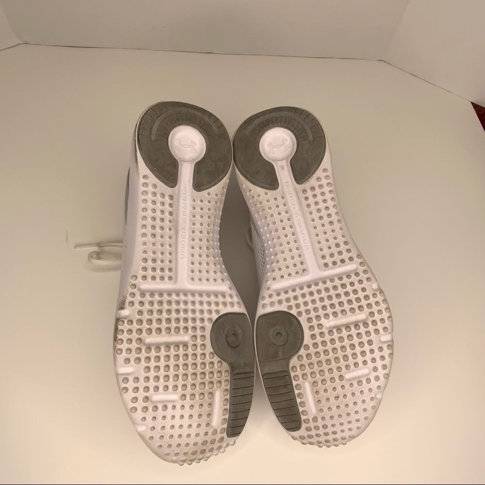 Under Armour white mesh sneakers. - Picture 13 of 15